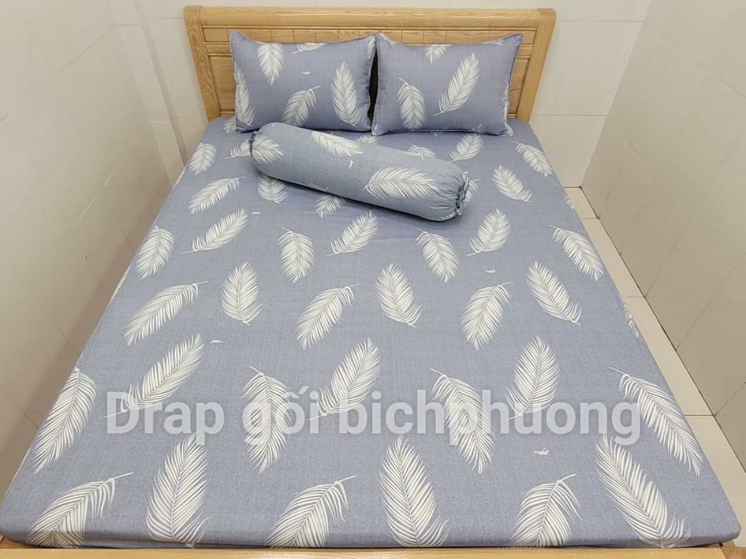 Bộ Drap Cotton Thắng Lợi đủ size { chuẩn logo]