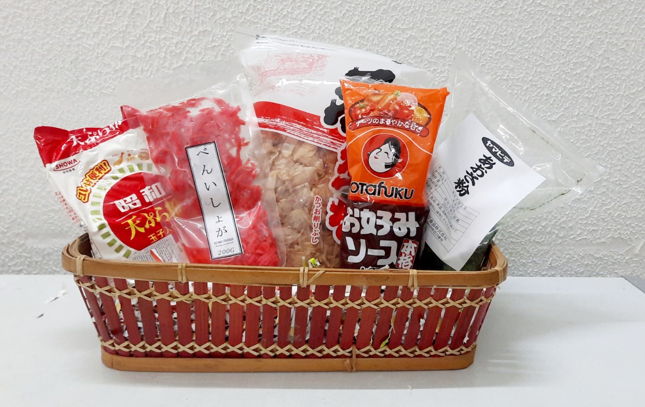 Combo nguyên liệu làm bánh bạch tuộc takoyaki size nhỏ -tiện lợi ,tiết kiệm dùng trong gia đình nhỏ