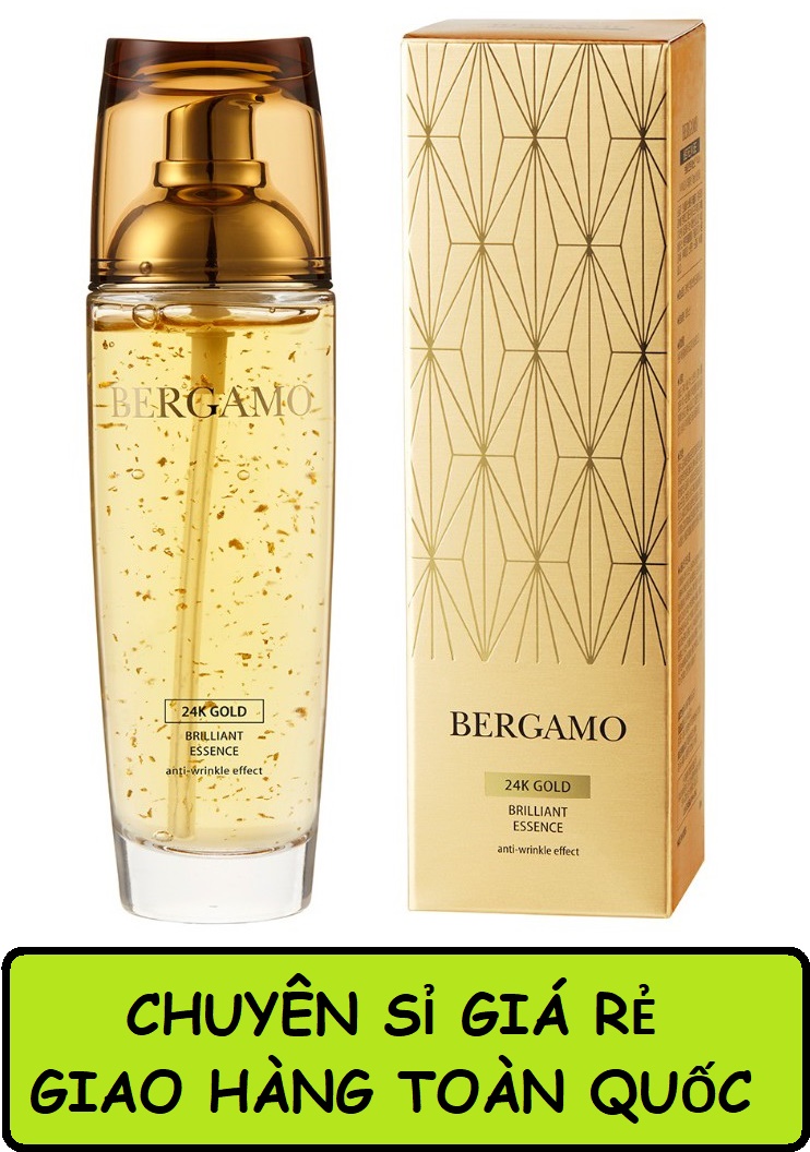 [Chuyên sỉ] Serum tinh chất vàng dưỡng da, chống lão hóa Bergamo 24k Gold Brilliant Essence