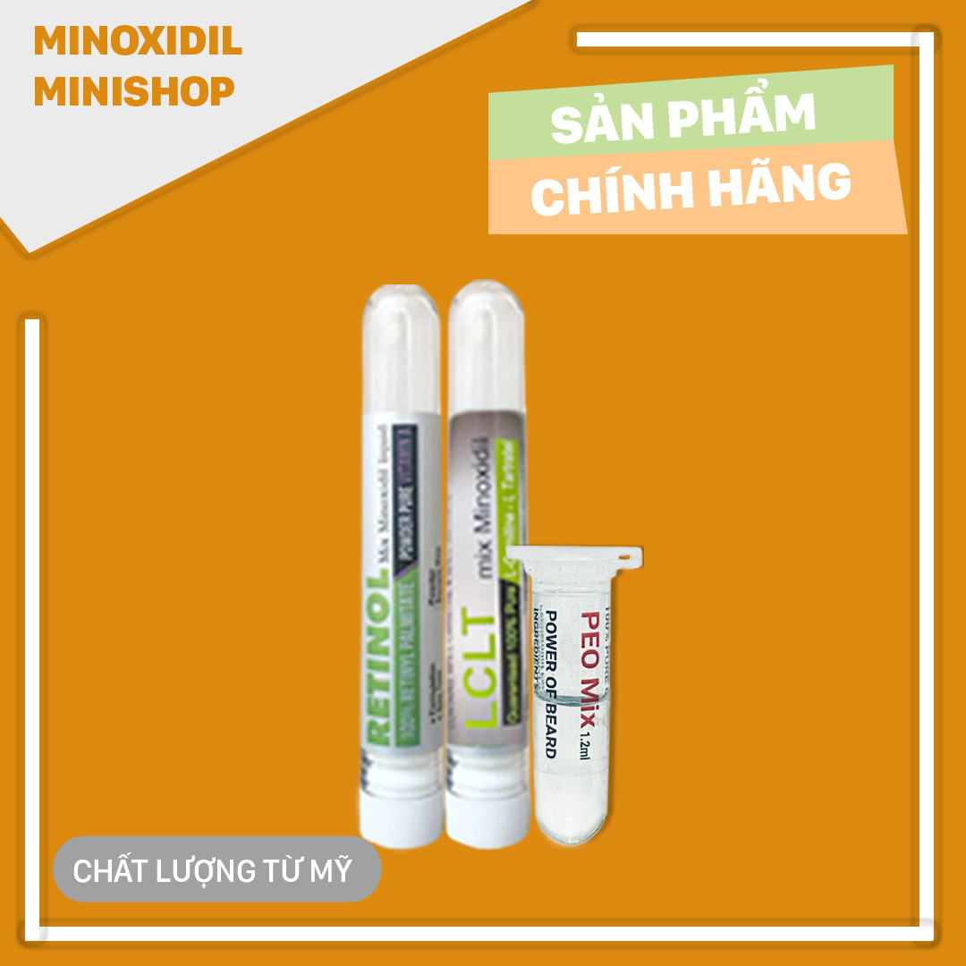 LCLT+ Retinol mix Minoxidil Giúp Mọc Râu Tóc Nhanh