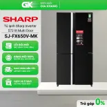Tủ lạnh SHARP Inverter 572L SJ-FX650V-MK - GIAO TOÀN QUỐC
