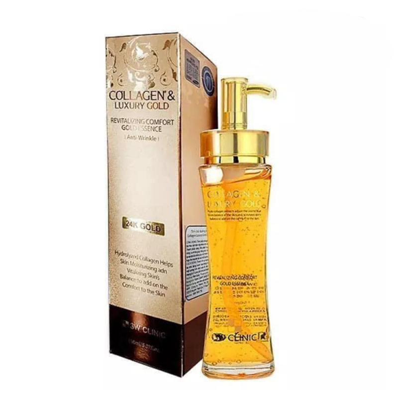 Serum tái tạo da 3w Collagen Luxury Gold Clinic Hàn Quốc 150ml