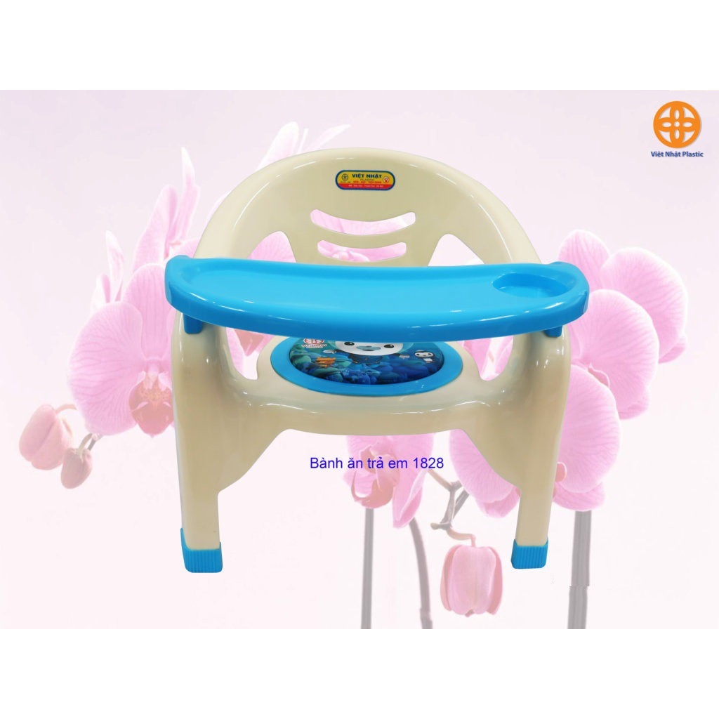 ❁✷  Ghế Ăn Dặm Việt Nhật Có Đệm Hơi Chíp Chíp Êm Mông Tiện lợi