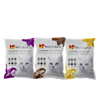 Cát đất sét bentonite - cát vệ sinh cho mèo max clean