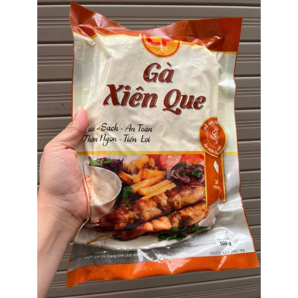 Thịt gà xiên que cp 500g