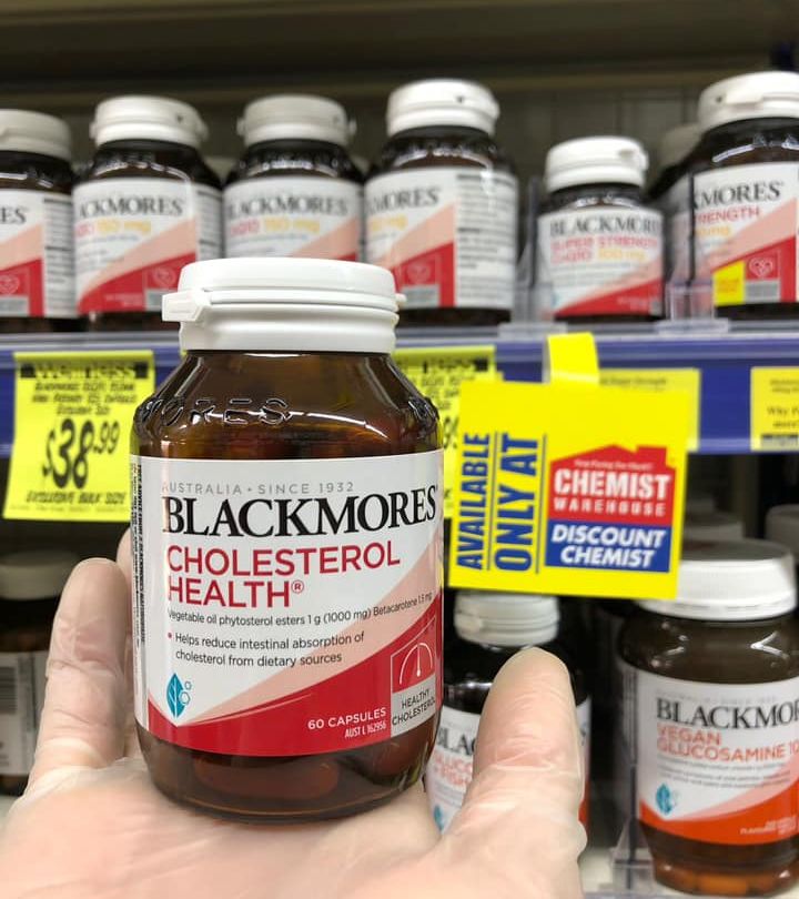 Giảm mỡ máu Blackmore Cholesterol Health 60 viên