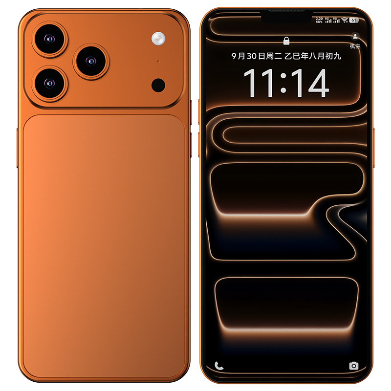 New I17 Pro Max Smartphone 6.9Inch Hd Fm Radio 16G/1Tb Cheap Phone for Students 4G/5G - 5