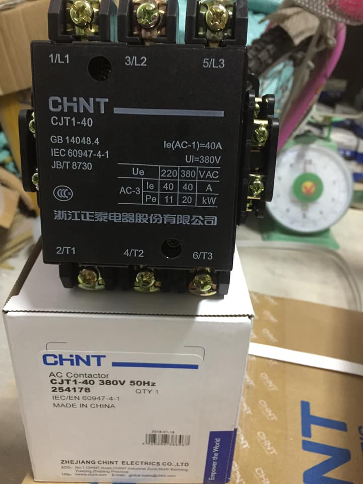 Khởi động từ chint cjt1-10,20,40