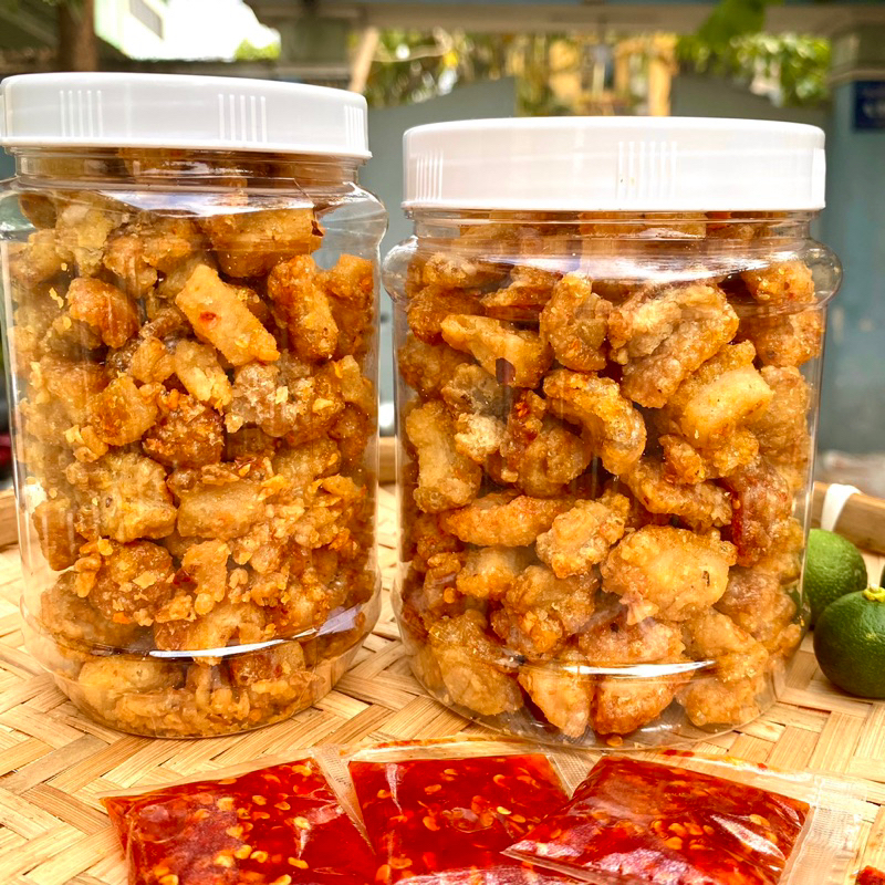 Combo bánh tráng phơi sương mỏng cuộn tóp mỡ hành phi, muối nhuyễn, sate caʏ ngon