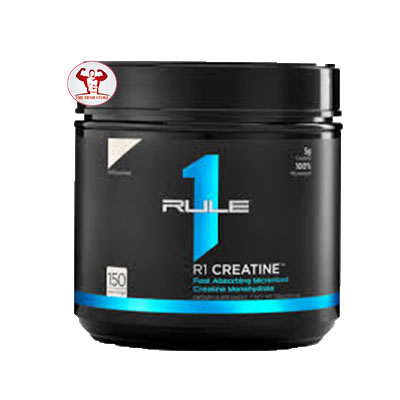 RULE 1 CREATINE MONOHYDRATE 150 LẦN DÙNG-HỖ TRỢ TĂNG SỨC MẠNH,SỨC BỀN