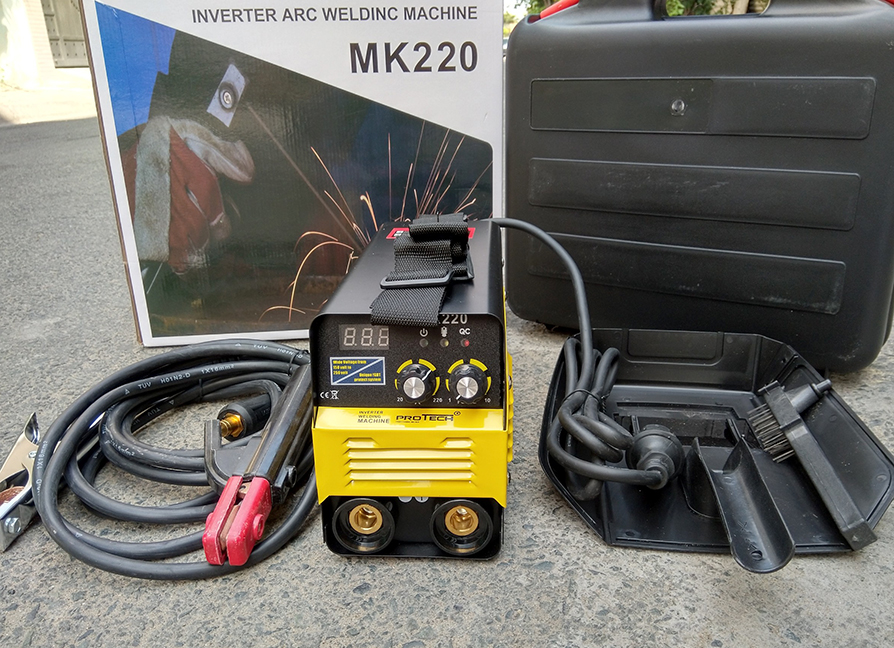 Máy hàn mk-220 mini protech - có hộp nhựa - gia đình và thợ