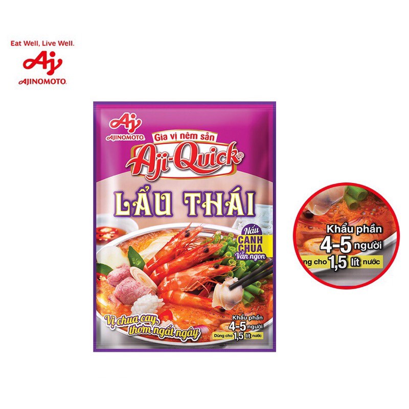 Bột lẩu thái Ajiquick gói