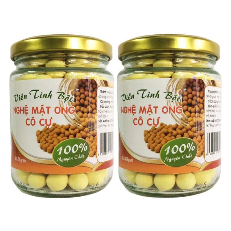 Viên tinh bột nghệ mật ong Cao Cấp Cô Cự 150gr - chất lượng thực sự