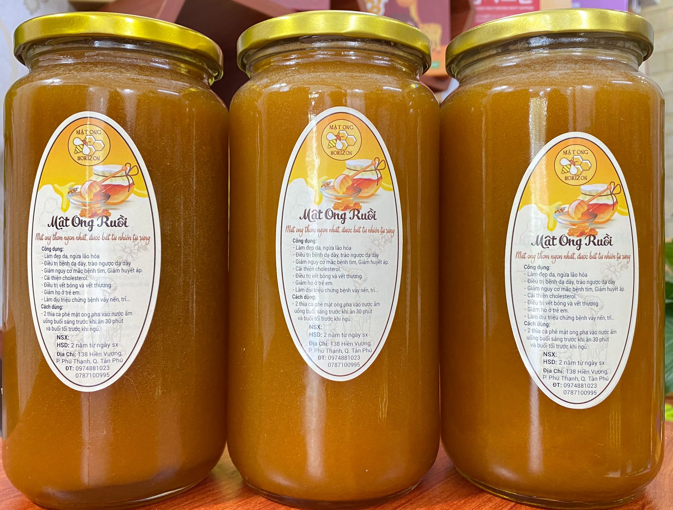 Mật ong ruồi rừng thiên nhiên