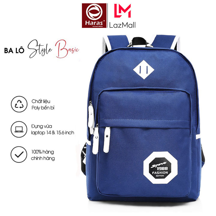 Ba lô unisex thời trang hàn quốc haras hrs133