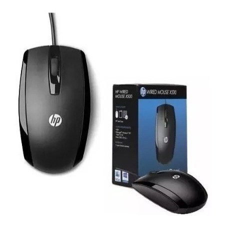 Chuột quang có dây HP X500 màu Đen với 3 nút chức năng