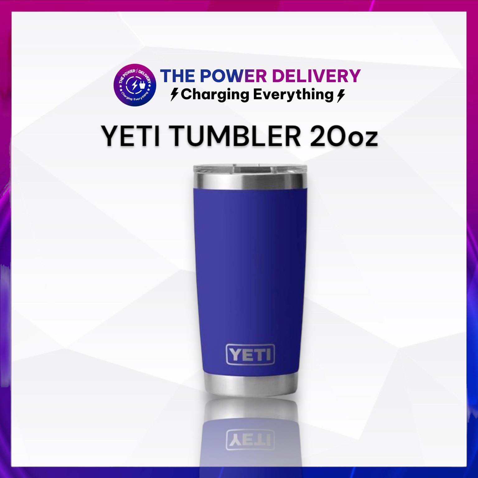 Ly giữ nhiệt yeti rambler 20 oz tumbler nắp trượt magslider nhập chính hãng usa