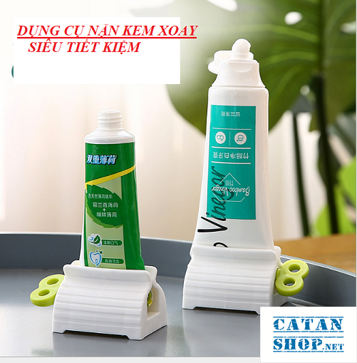 [HCM]KẸP NẶN KEM ĐÁNH RĂNG DẠNG XOAY ĐA CHỨC NĂNG TIỆN LỢI
