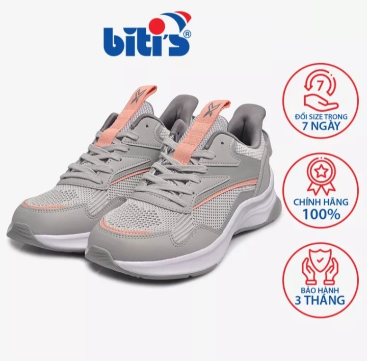 Giày thể thao nữ biti's hunter x dswh10500xam