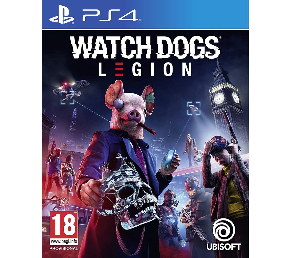 Đĩa game ps4-ps5: watch dogs legion
