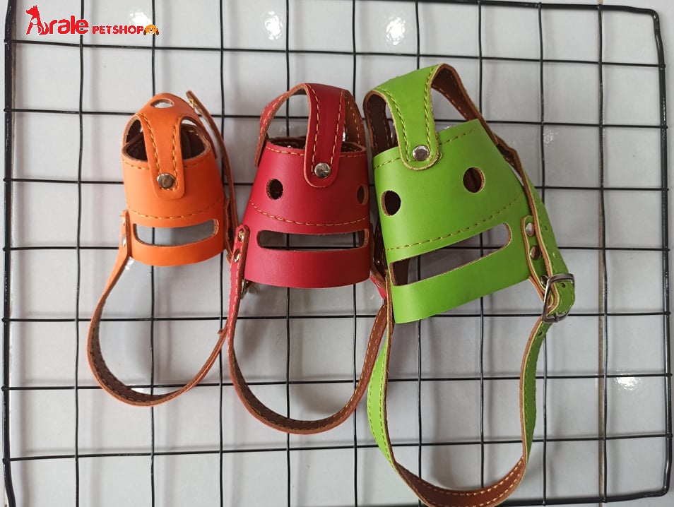 Rọ mõm da cho chó chống cắn, chống sủa-Aralepetshop
