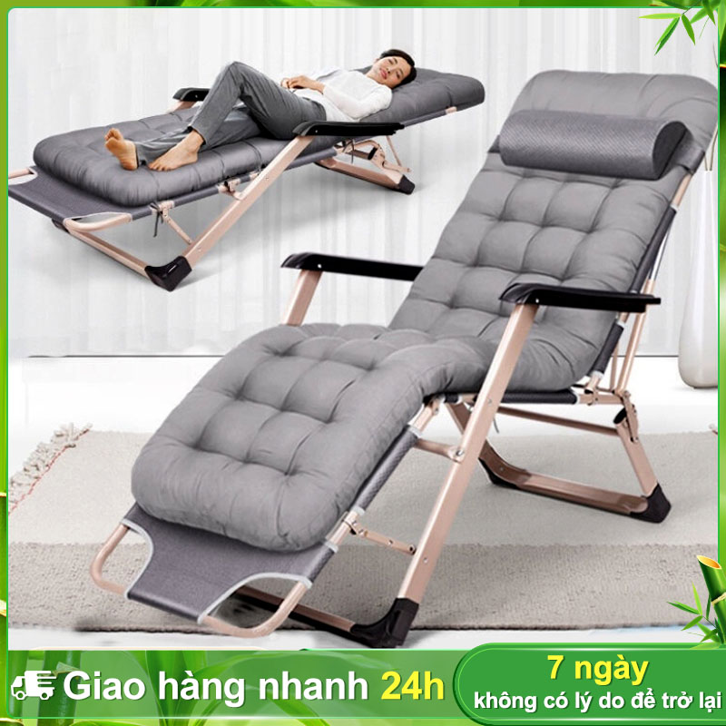 BOHO Ghế có thể gập lại - Ghế có thể gập lại thành giường, Ghế có thể gập lại với nệm và gối sang trọng