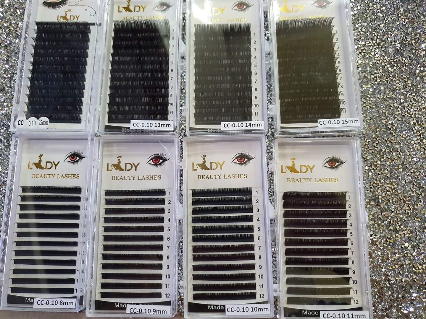 mi khay 12 line siêu mềm, siêu đen, cong CC