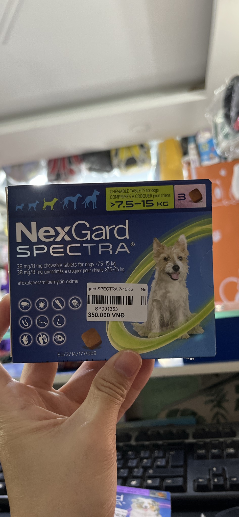 Nexgard SPECTRA 7-15KG