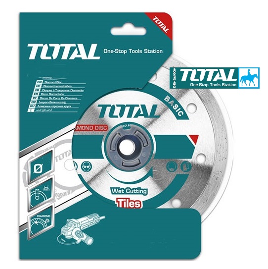 Đĩa cắt gạch ướt 115mm lỗ 22mm diamond disc total chính hãng tac2121153