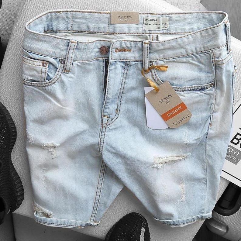 Quần sọt nam quần jeans nam trơn giá rẻ quần bò nam co giãn quần nam mới độc lạ thời trang phong cách KINH ĐÔ THỜI TRANG UNI