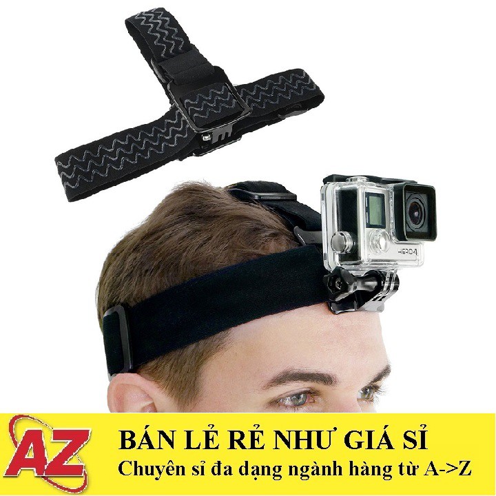 Dây đeo đầu cho camera hành trình tặng ốc vít go pro eken sjcamamkov