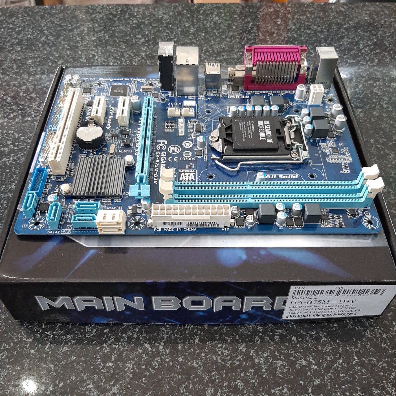 Main gigabyte b75