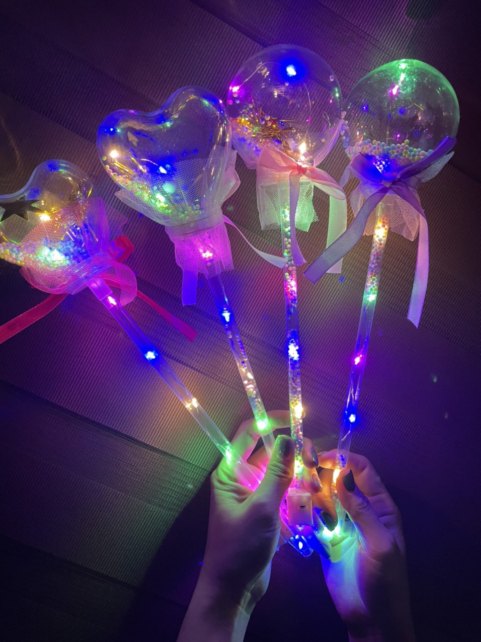 Gậy phát sáng led nhiều màu cực đẹp- gậy công chúa đèn led phát sáng siêu đáng yêu
