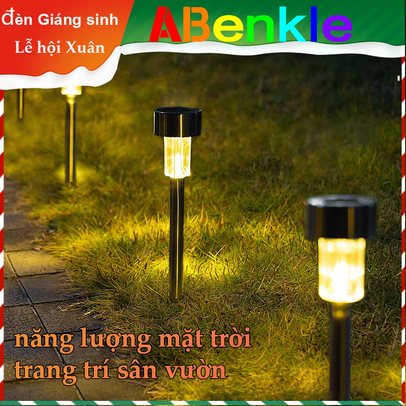 Ngọn đuốc năng lượng mặt trời không thấm nước với mô hình vòng Đèn sân vườn cho cảnh quan sân vườn ngoài trời Trang trí sân năm mới