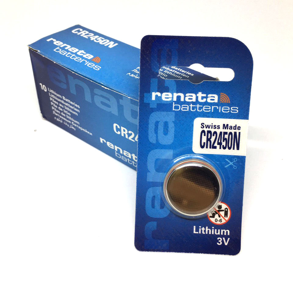 Pin cr2450 renata lithium 3v vỉ 1 viên chính hãng