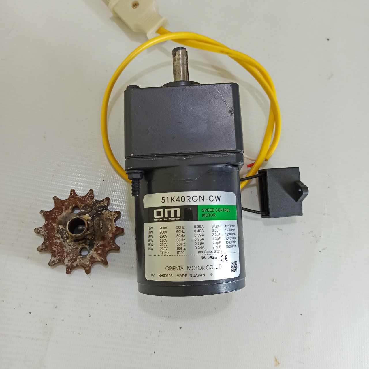 Freeship max-cam kết giá tốt-mô tơ giảm tốc 220v 6w, 15w hàng nhật bãi chế máy quay lò quay