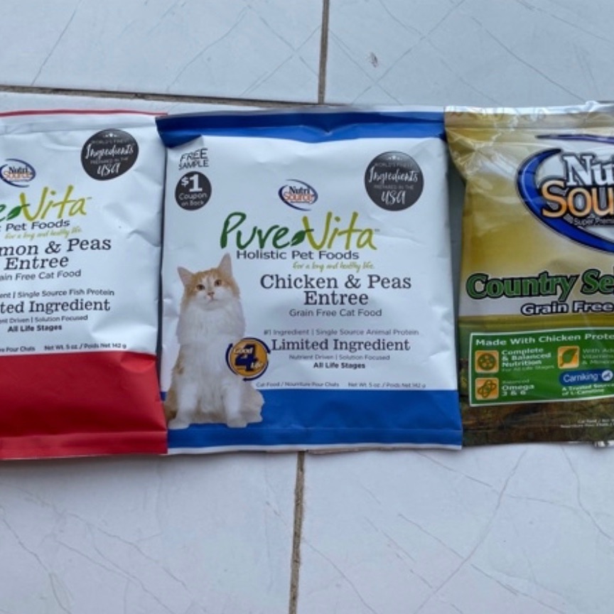 Hạt khô NutriSource Mỹ gói 142g cho mèo mọi lứa tuổi