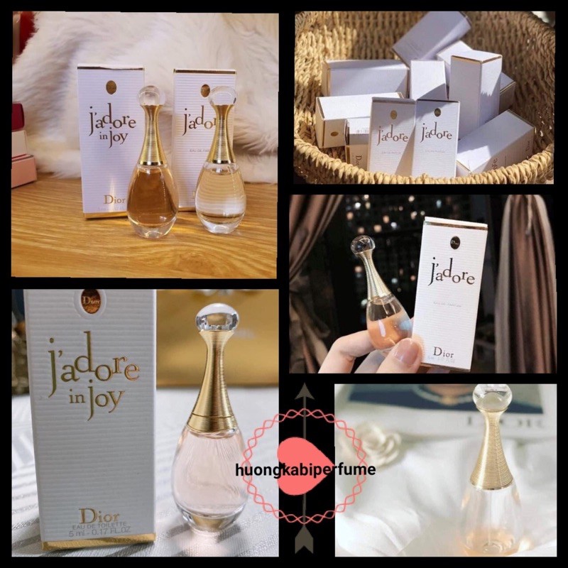 Nước hoa di🌾or jadore edp & in joy mini 5ml🌸 nhẹ nhàng - dịu dàng 🌸