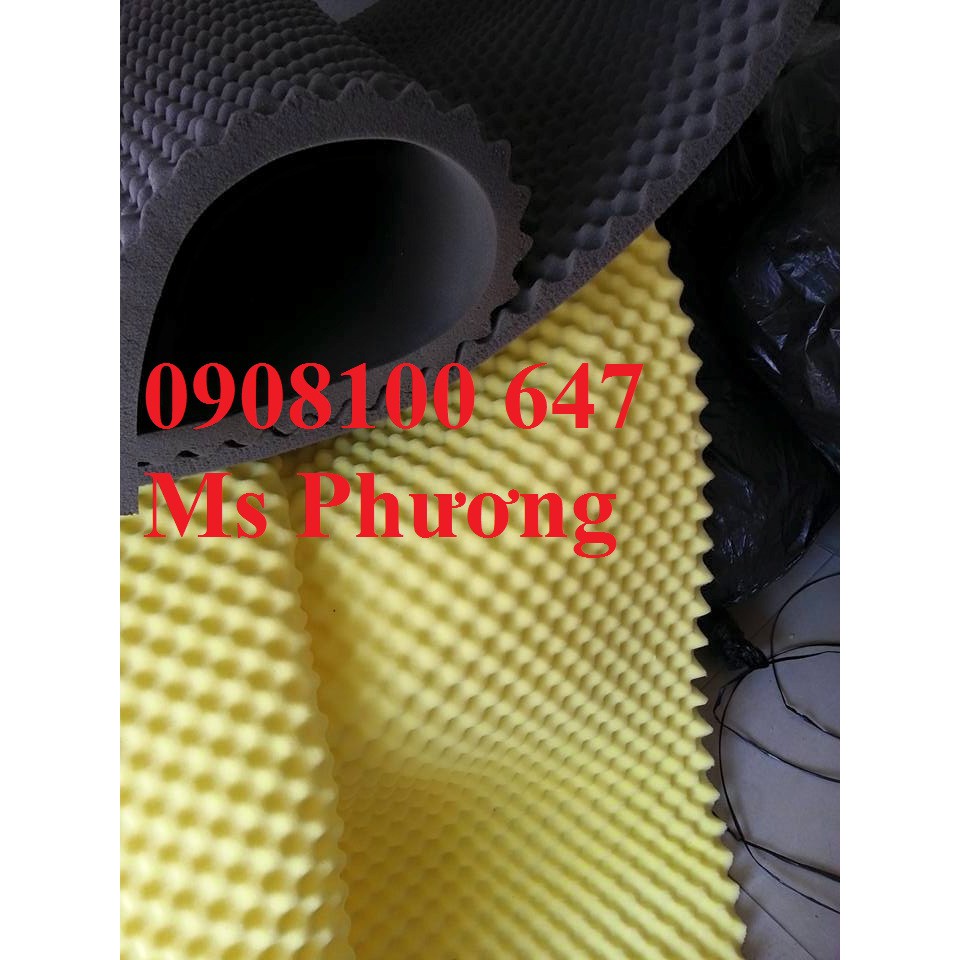Mút tiêu âm trứng hột gà dày 3cm 1m6x2m cách âm đông á
