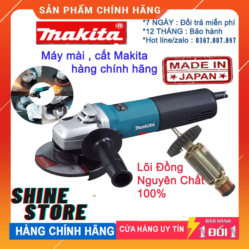 [ Loại 840W ] MÁY MÀI CẦM TAY MAKITA CÔNG SUẤT 840W Máy cắt gạch cắt sắt máy mài cắt đa năng makita.