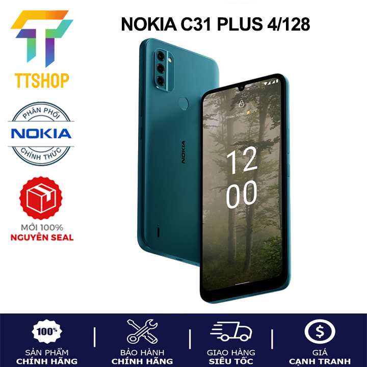 Điện thoại Nokia C31 - Hàng chính hãng