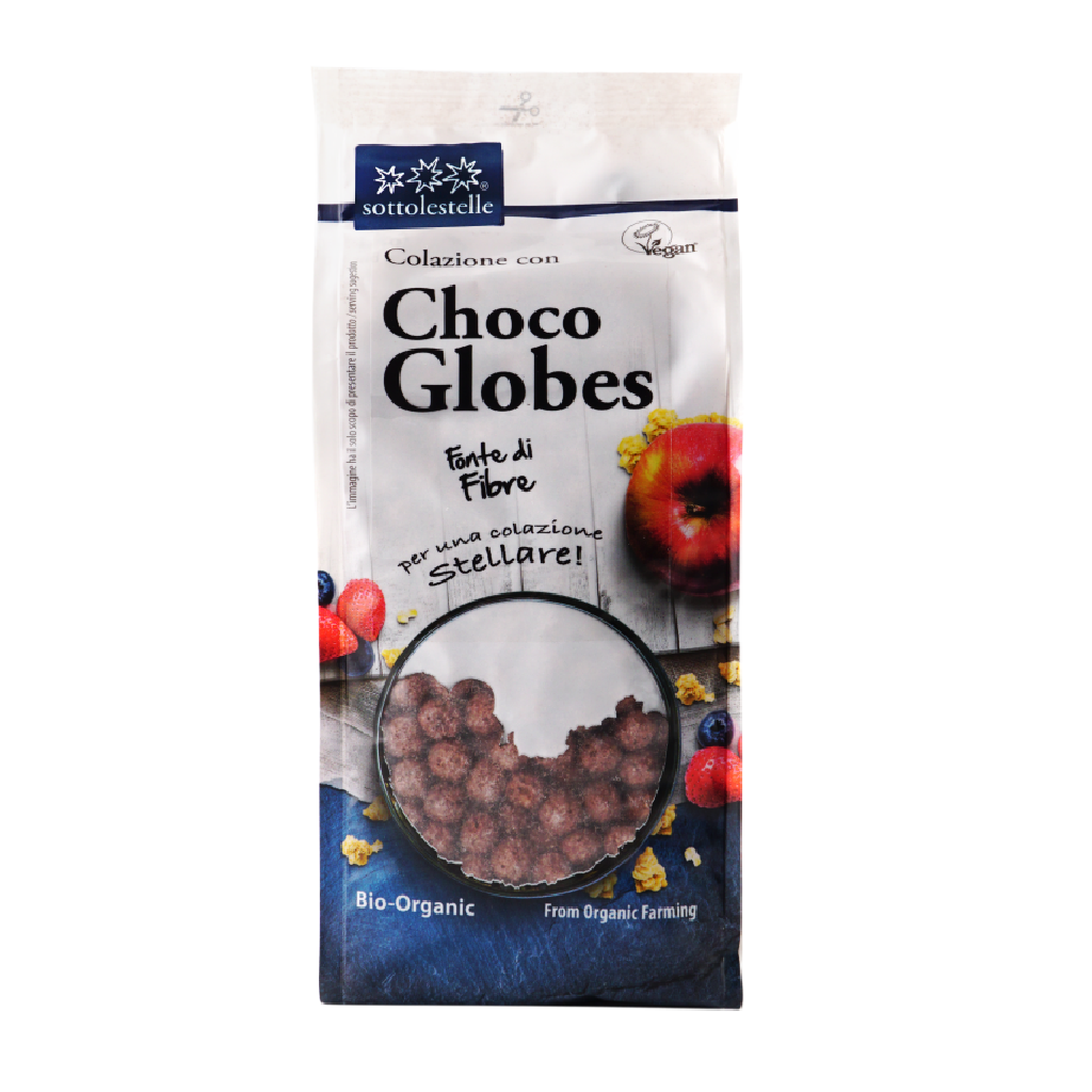 Ngũ Cốc Hữu Cơ Socola Dạng Viên 300g Sottolestelle Organic Choco Globes