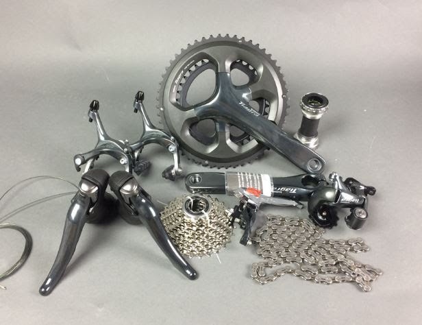 Bộ group Shimano Tiagra 4700 20S chính hãng Japan- dành cho xe đạp đường trường, xe đua