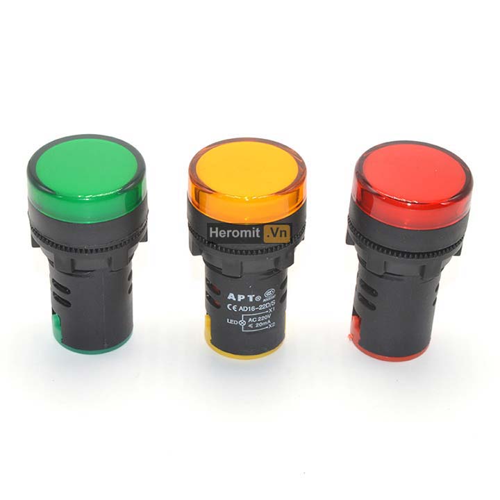 Đèn Báo Tủ Điện  22MM Đủ Phân Loại