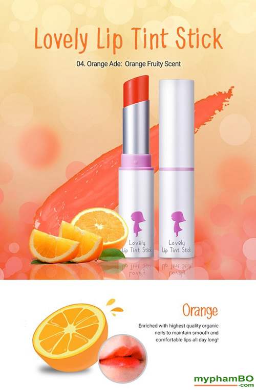 Son dưỡng Yadah Lovely Lip Tint Stick Hàn Quốc