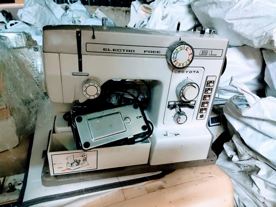 Máy may bán công nghiệp Toyota Nhật bãi 0974867703