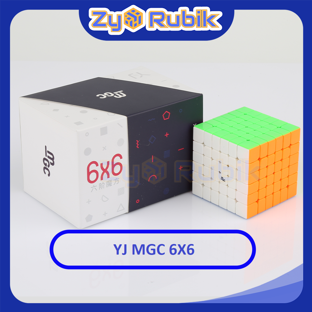 Rubik 6x6 YJ MGC Stickerless - Rubik 6x6 YongJun MGC 6x6 Không Viền