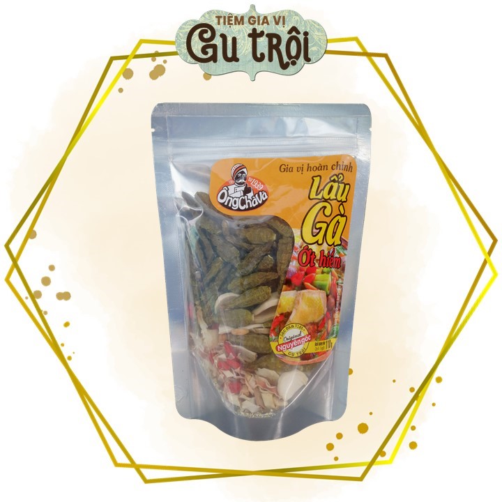 Gia vị lẩu gà ớt hiểm ông chà và 110g