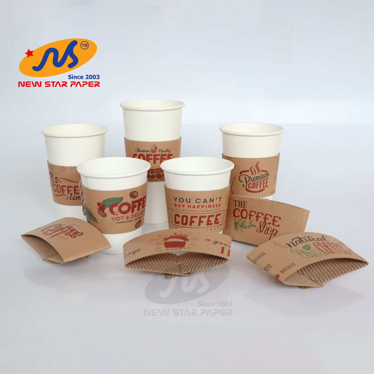 Cover/Tay quai ly giấy - Bó 50 cái