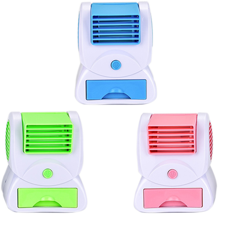 Quạt điều hòa hơi nước mini sử dụng ngăn đá 1 cửa và túi tạo hương thơm